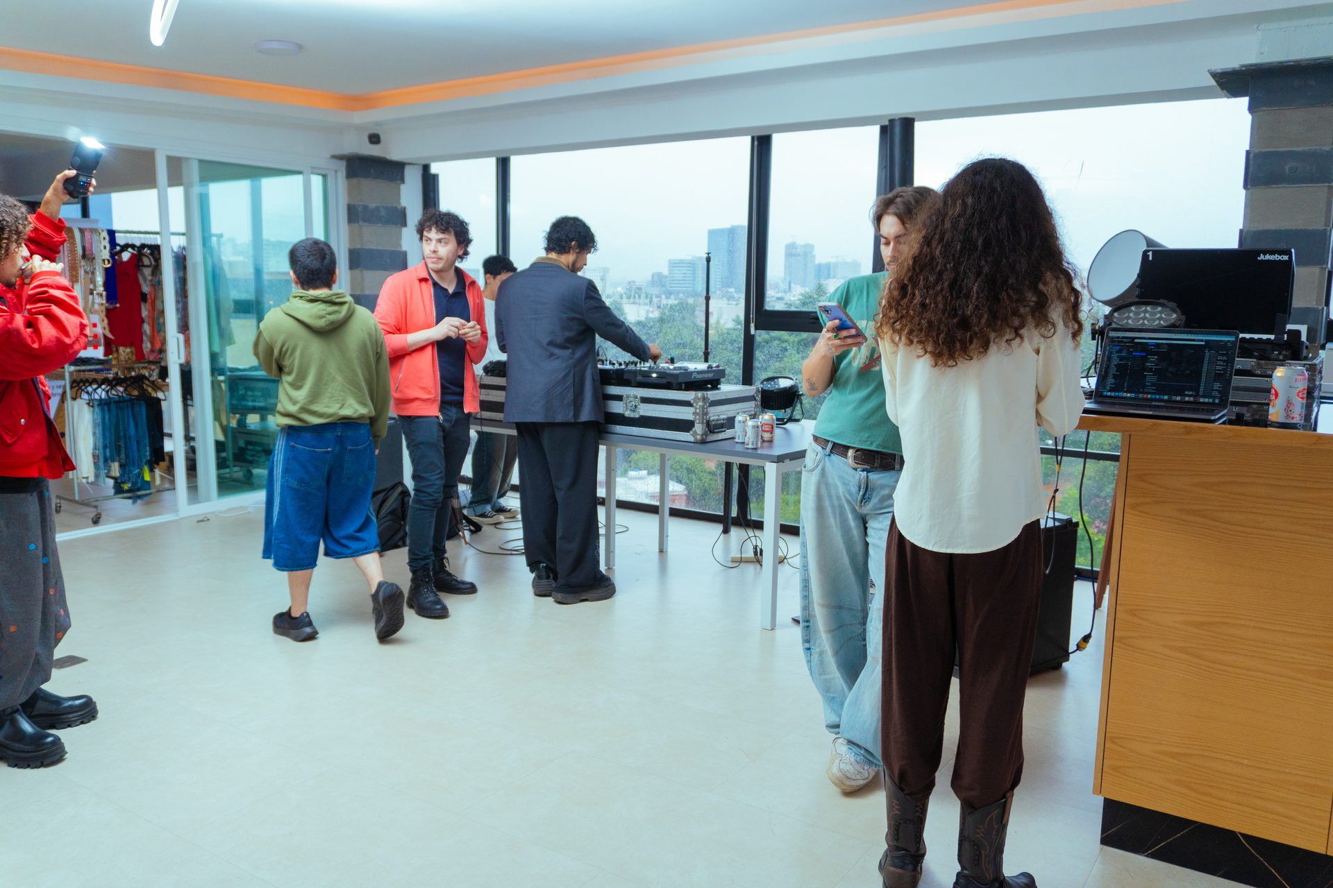 Vista del penthouse en CDMX